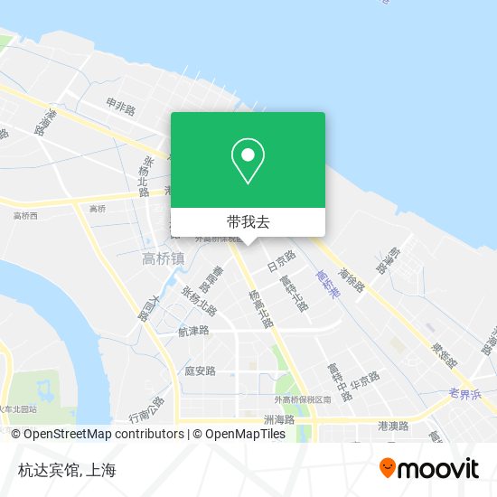 杭达宾馆地图