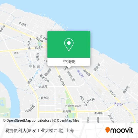 易捷便利店(康发工业大楼西北)地图