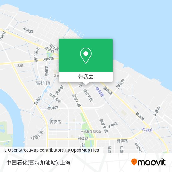 中国石化(富特加油站)地图