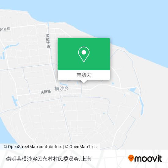 崇明县横沙乡民永村村民委员会地图