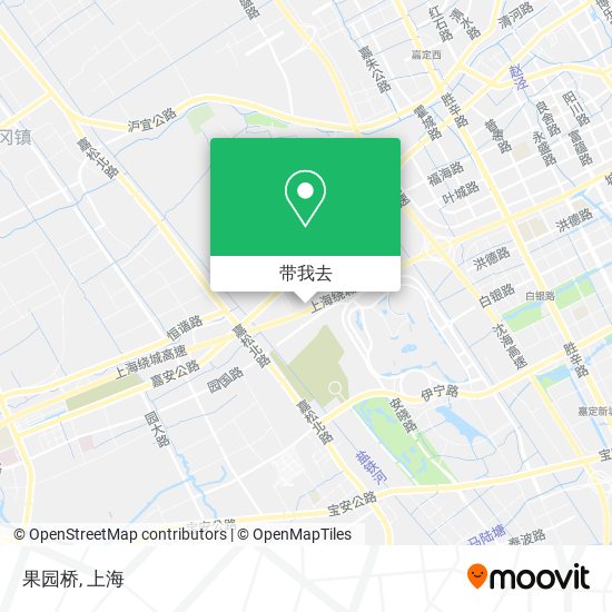 果园桥地图