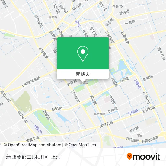 新城金郡二期-北区地图