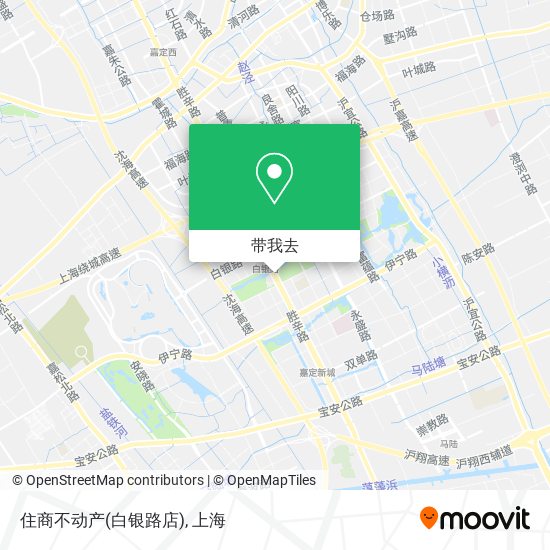 住商不动产(白银路店)地图