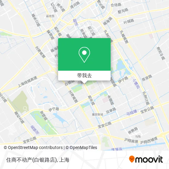 住商不动产(白银路店)地图