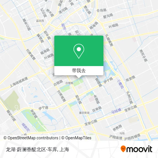龙湖·蔚澜香醍北区-车库地图