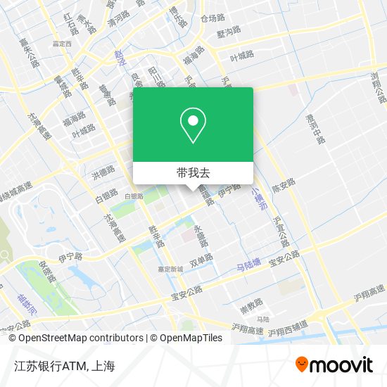 江苏银行ATM地图