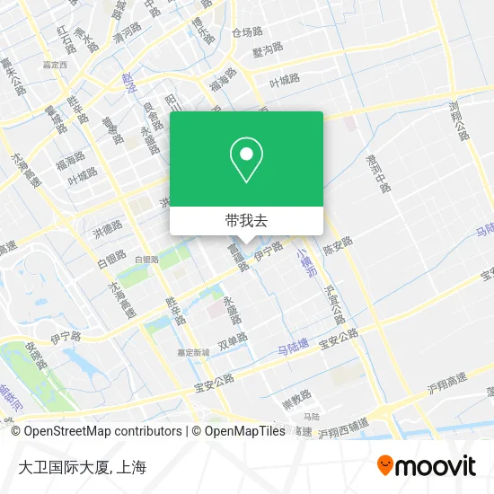 大卫国际大厦地图