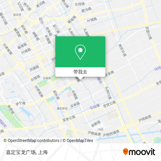 嘉定宝龙广场地图