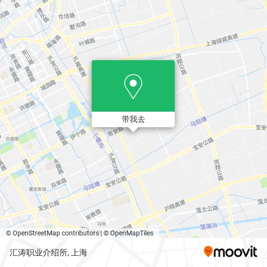 汇涛职业介绍所地图