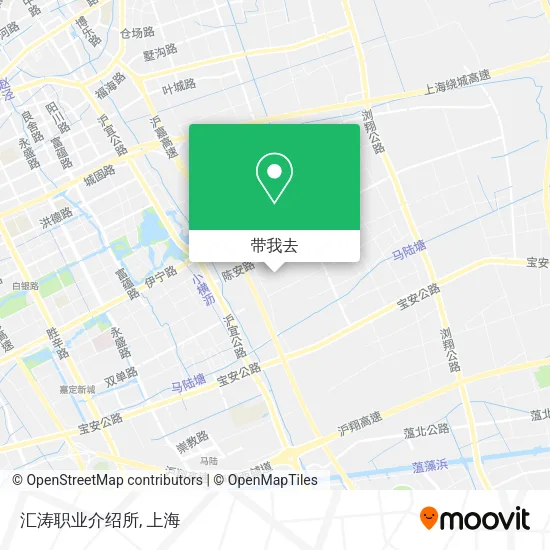 汇涛职业介绍所地图