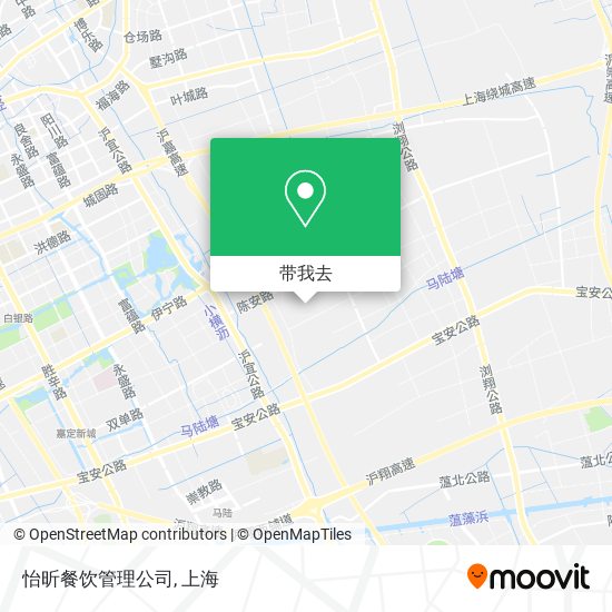 怡昕餐饮管理公司地图