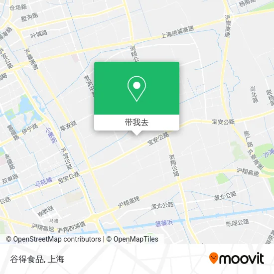 谷得食品地图