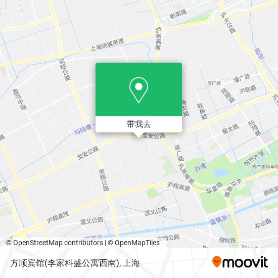 方顺宾馆(李家科盛公寓西南)地图