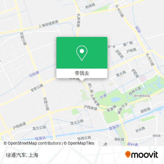 绿通汽车地图