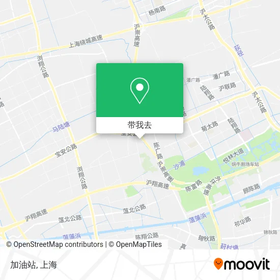 加油站地图