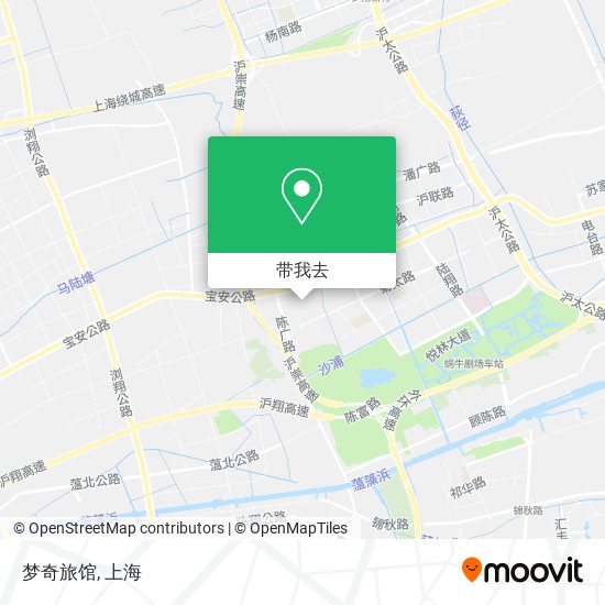梦奇旅馆地图