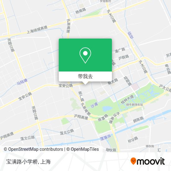 宝满路小学桥地图