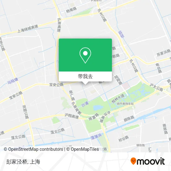 彭家泾桥地图