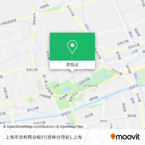 上海市农村商业银行(杏林分理处)地图