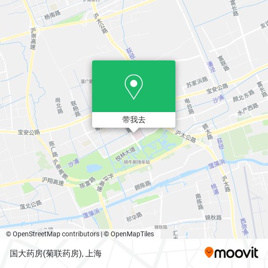 国大药房(菊联药房)地图