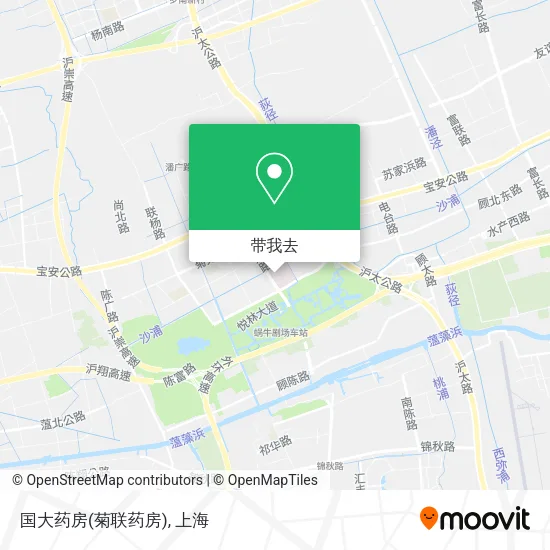 国大药房(菊联药房)地图