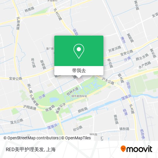 RED美甲护理美发地图
