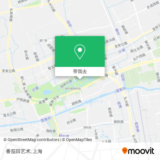 番茄田艺术地图