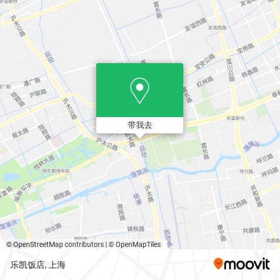 乐凯饭店地图