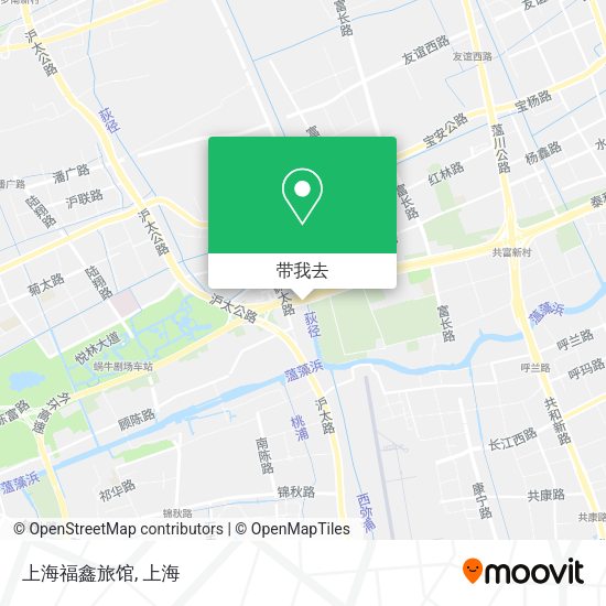 上海福鑫旅馆地图