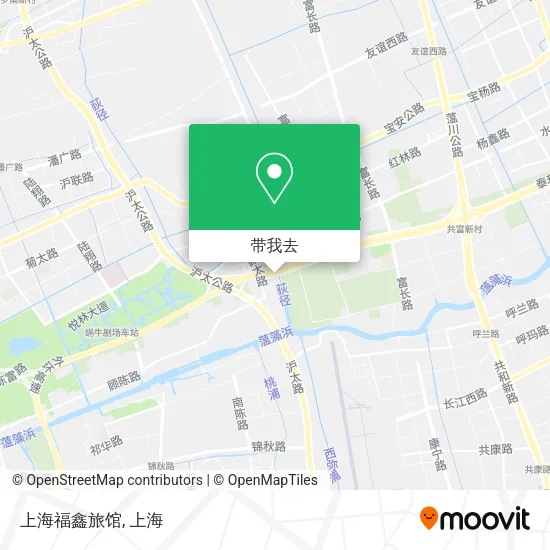 上海福鑫旅馆地图