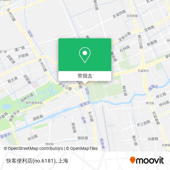 快客便利店(no.6181)地图