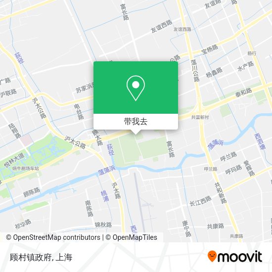 顾村镇政府地图