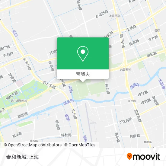 泰和新城地图