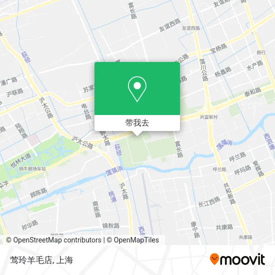 莺玲羊毛店地图