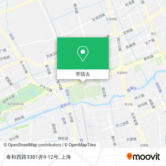 泰和西路3381弄9-12号地图