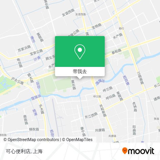 可心便利店地图