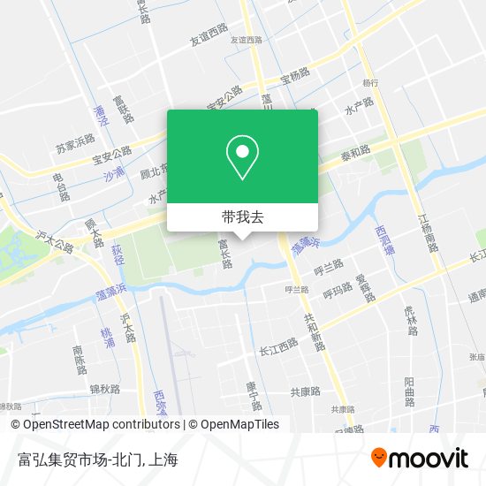 富弘集贸市场-北门地图