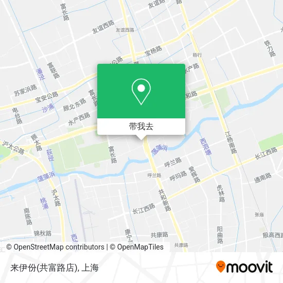 来伊份(共富路店)地图