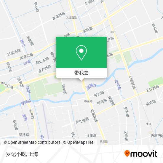 罗记小吃地图