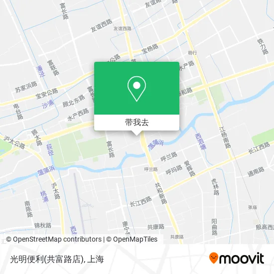 光明便利(共富路店)地图