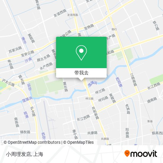 小周理发店地图