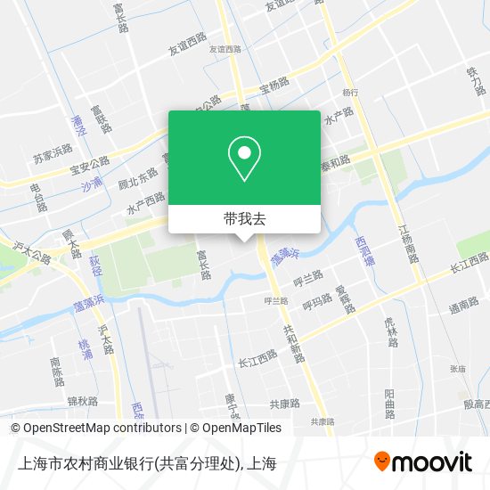 上海市农村商业银行(共富分理处)地图