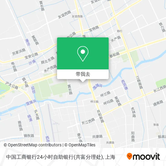 中国工商银行24小时自助银行(共富分理处)地图