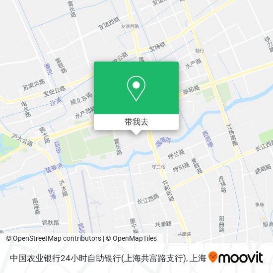 中国农业银行24小时自助银行(上海共富路支行)地图