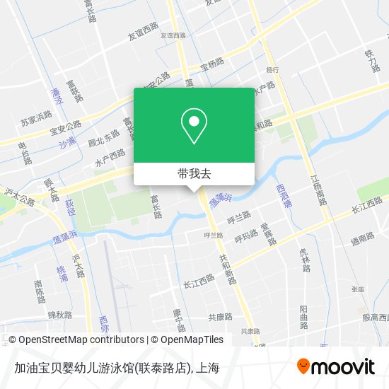 加油宝贝婴幼儿游泳馆(联泰路店)地图