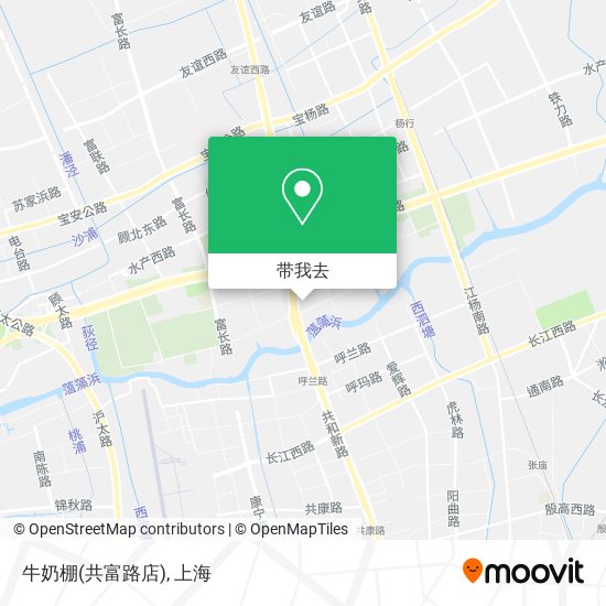 牛奶棚(共富路店)地图