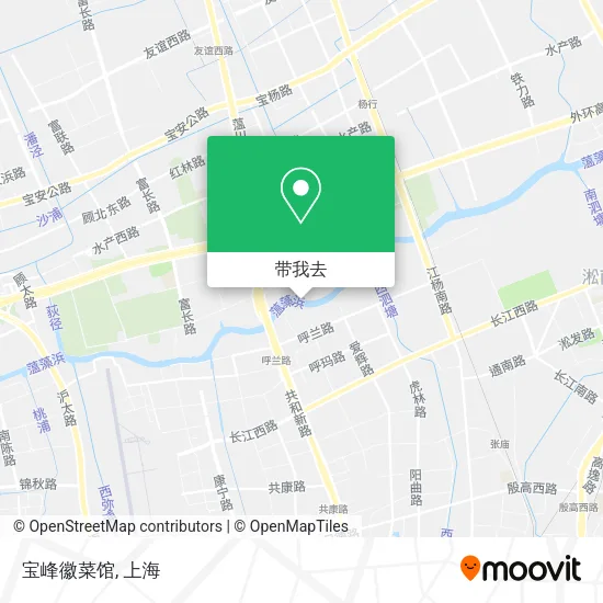 宝峰徽菜馆地图