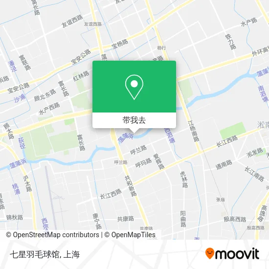 七星羽毛球馆地图