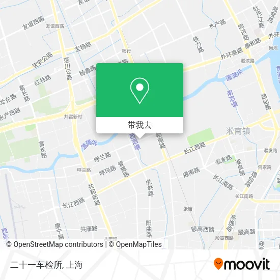 二十一车检所地图