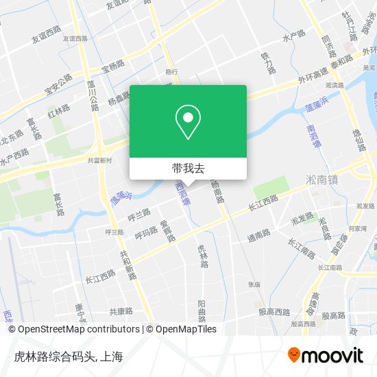 虎林路综合码头地图